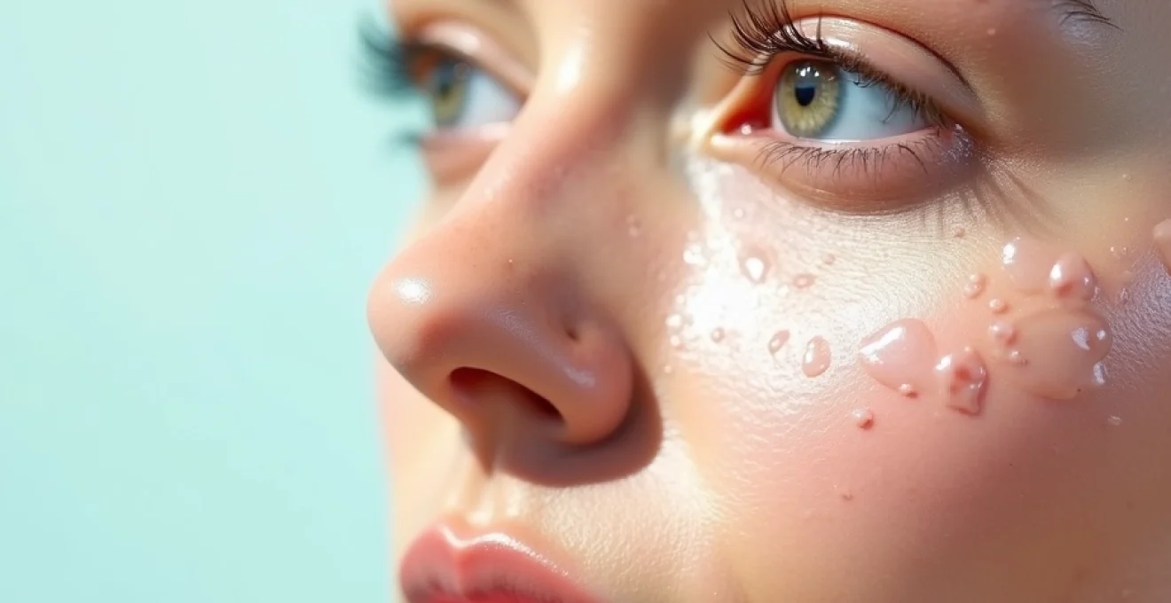 peau hydratée