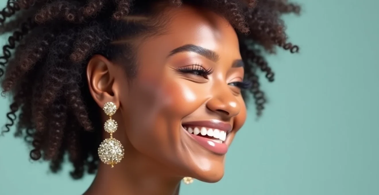 cheveux bouclés